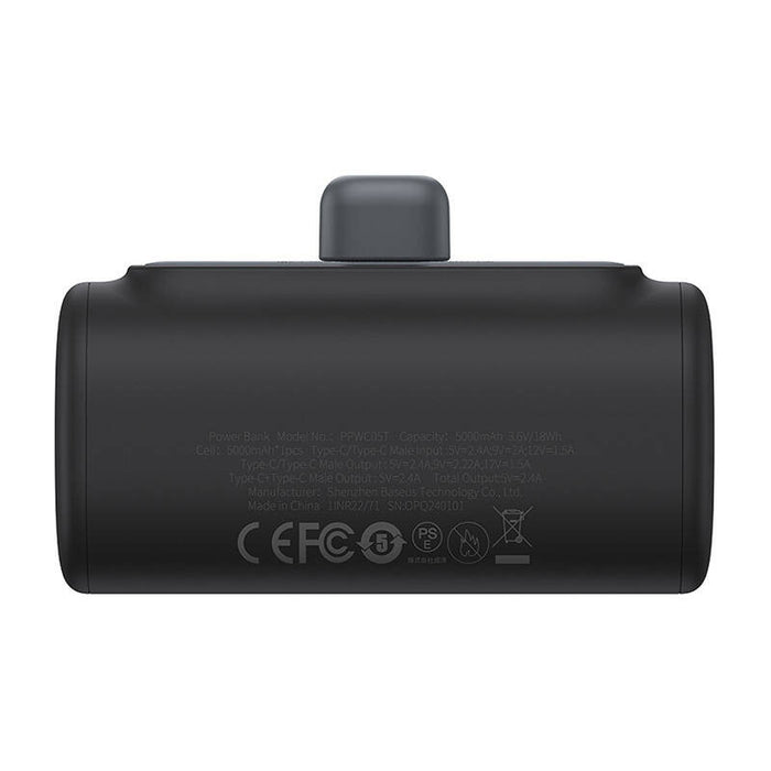 Powerbank Baseus Compact 5000mAh, 20W, USB-C (black)