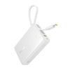 Powerbank Baseus PicoGo Digital Display 10000mAh 45W (biały)