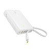 Powerbank Baseus PicoGo Digital Display 10000mAh 45W (biały)