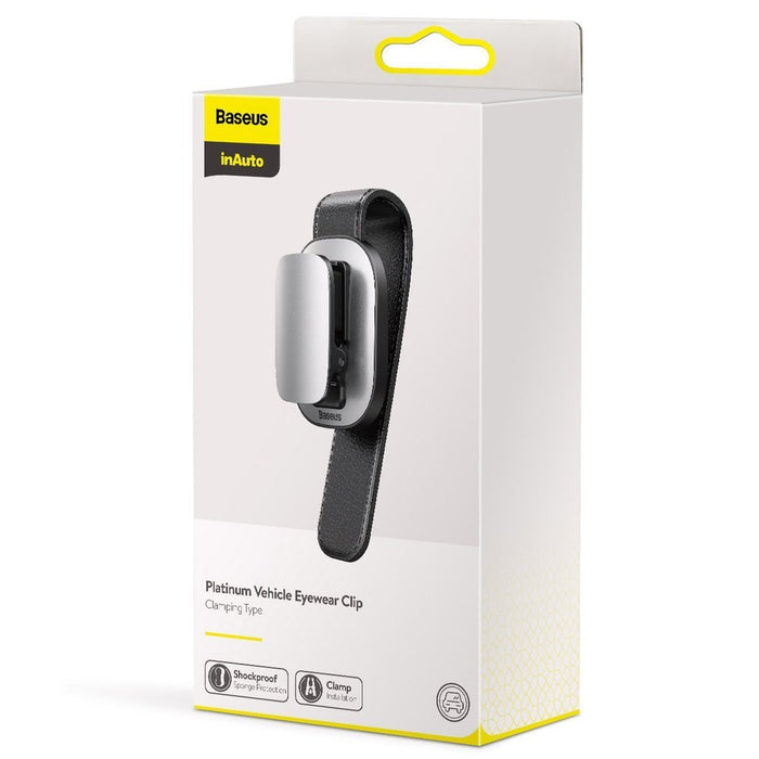 Baseus Car Holder Glasses Clip Silver (ACYJN-B0S)
