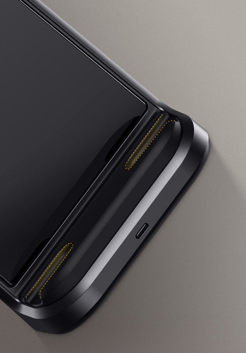 Baseus WXHZ-01 Qi Wireless Charger 15W Car Headrest Holder - Black