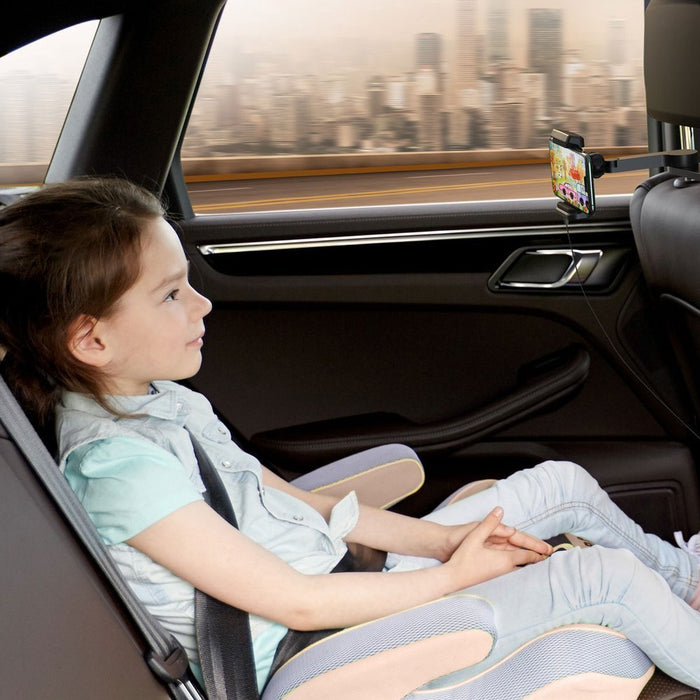 Baseus WXHZ-01 Qi Wireless Charger 15W Car Headrest Holder - Black