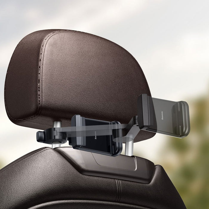 Baseus WXHZ-01 Qi Wireless Charger 15W Car Headrest Holder - Black