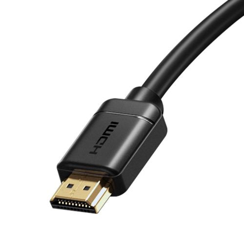 Baseus 2x HDMI 2.0 4K 60Hz Cable, 3D, HDR, 18Gbps, 1m (black)
