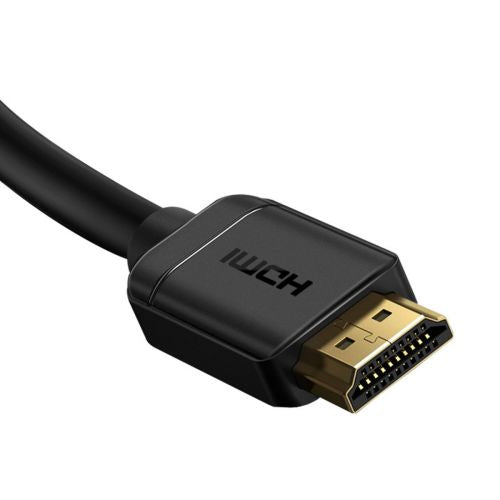 Baseus 2x HDMI 2.0 4K 60Hz Cable, 3D, HDR, 18Gbps, 1m (black)