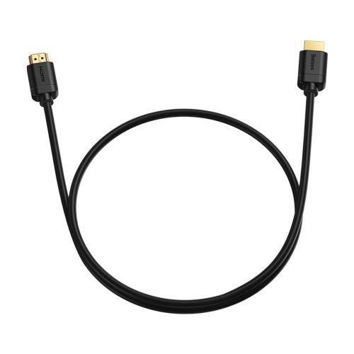 Baseus 2x HDMI 2.0 4K 60Hz Cable, 3D, HDR, 18Gbps, 1m (black)