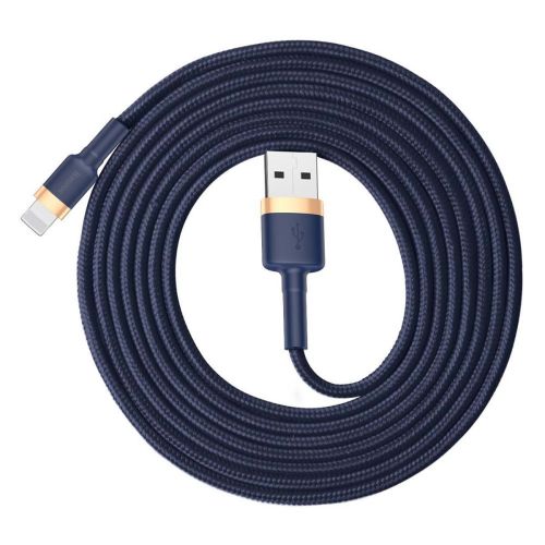 Baseus Cafule Lightning cable 1.5A 2m (Gold+Dark blue)