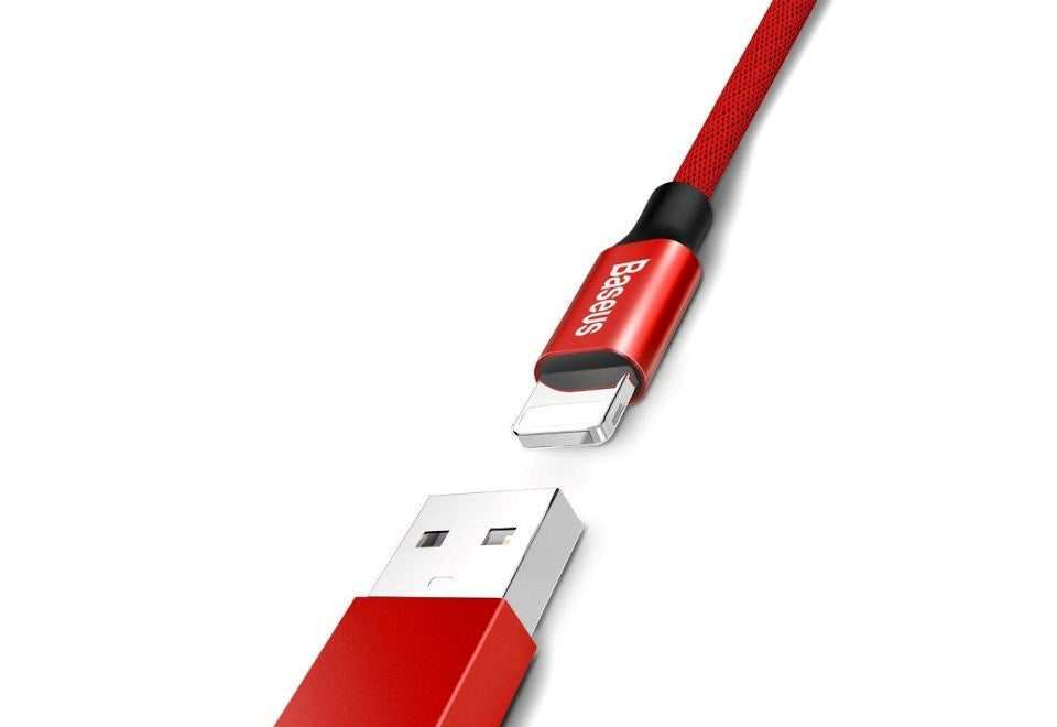 Baseus Yiven Lightning Cable 180 cm 2A (red)