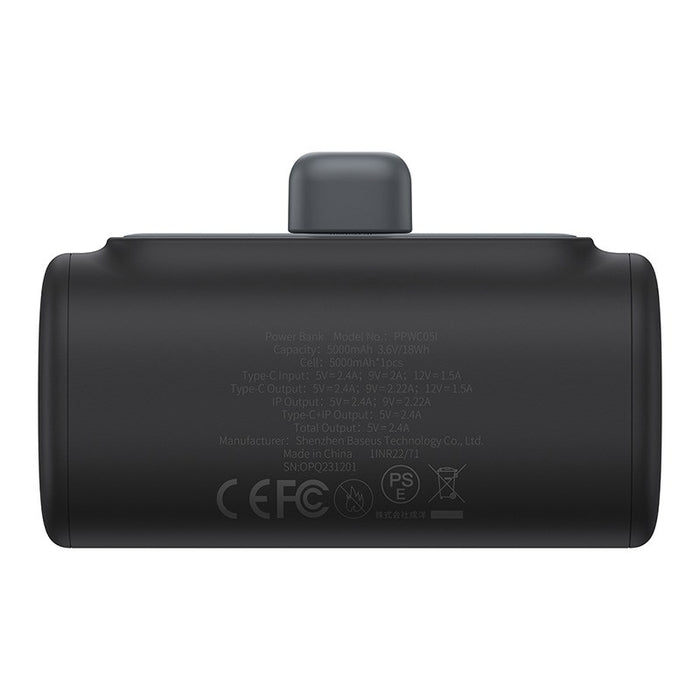 Powerbank OS-Baseus Compact IP 5000mAh 20W (black)