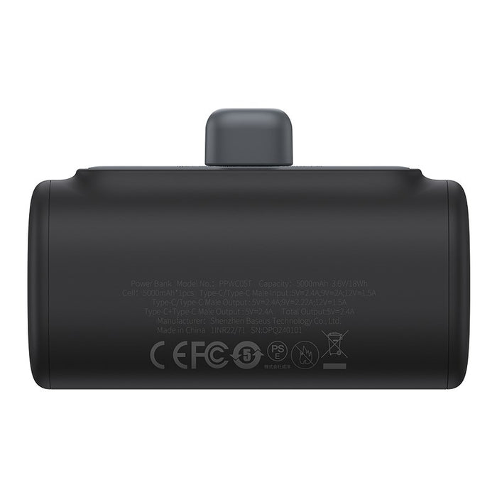 Powerbank Baseus Compact 5000mAh, 20W, USB-C (black)