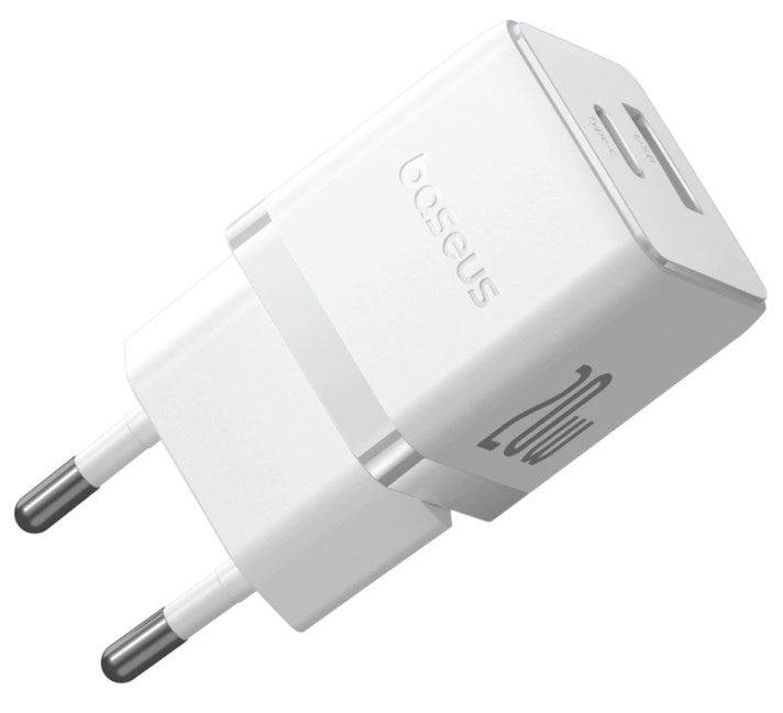 Baseus Palm 20W USB-C USB-A Wall Charger - White