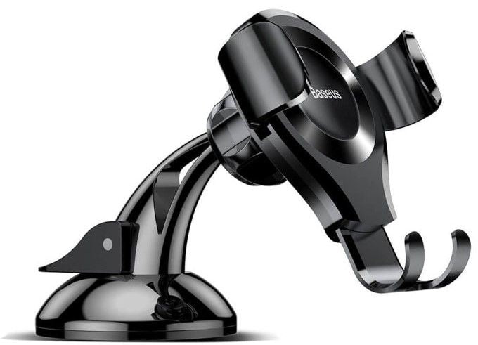 Baseus Osculum gravitational phone holder (black)