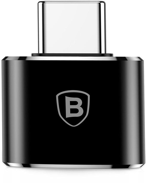 Baseus USB to USB Type-C Adapter 2.4A (Black)
