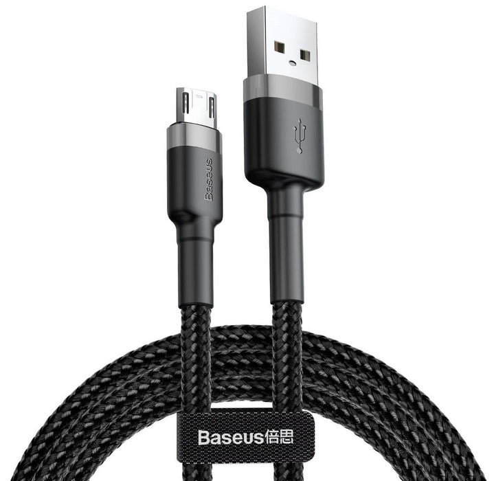 Baseus Cafule Micro USB cable 1.5A 2m (Gray + Black)