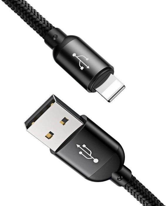 Baseus Rapid USB Cable 3in1 Type C / Lightning / Micro 3A 1,2M - Black