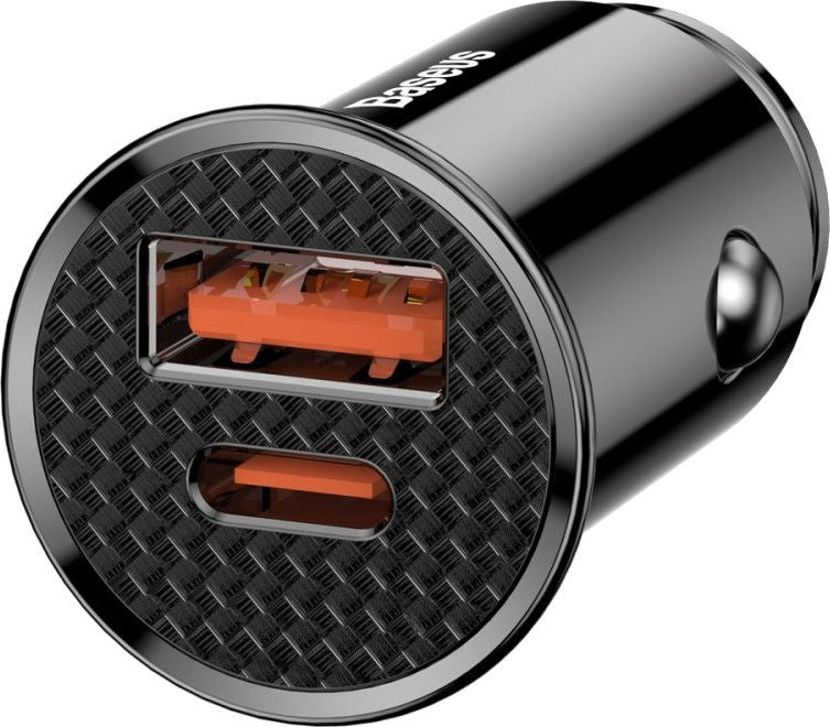 Car Charger Baseus Circular PD QC4.0+ 5A 30W (czarna)
