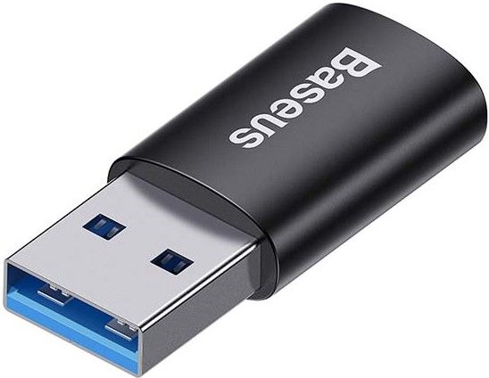 Baseus Ingenuity USB-A to USB-C adapter OTG (black)