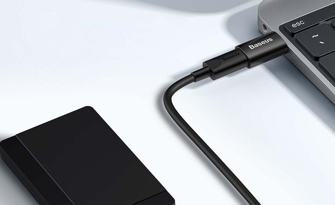 Baseus Ingenuity USB-A to USB-C adapter OTG (black)