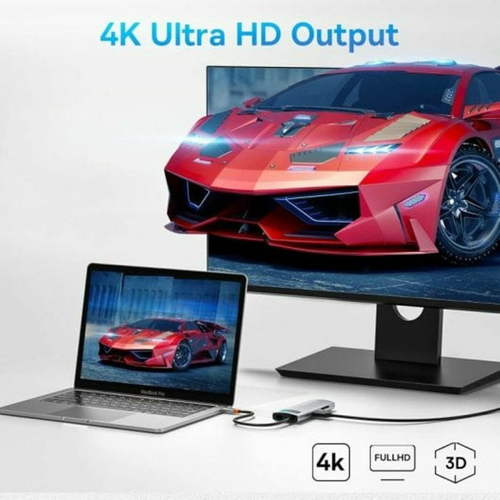 Baseus Hub Adapter 7in1 USB-C to 2x USB 3.0 + HDMI + USB-C PD