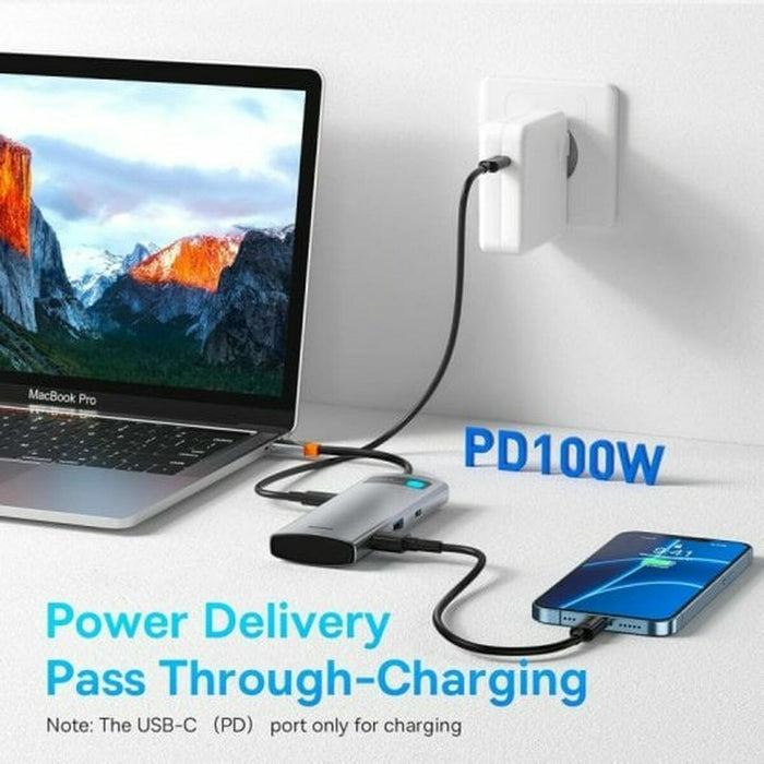 Baseus Hub Adapter 7in1 USB-C to 2x USB 3.0 + HDMI + USB-C PD
