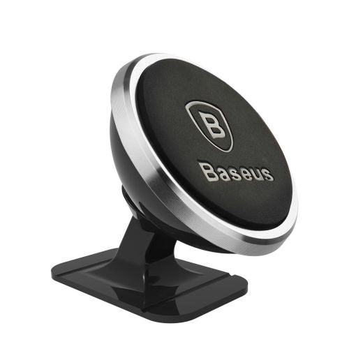 Baseus Magnetic car holder for smartphone (silver)