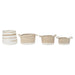 Basket set DKD Home Decor Seagrass Boho 36 x 36 x 34 cm - Баня<<<Дом Градина<<<BigBuy&&&Аксесоари и
