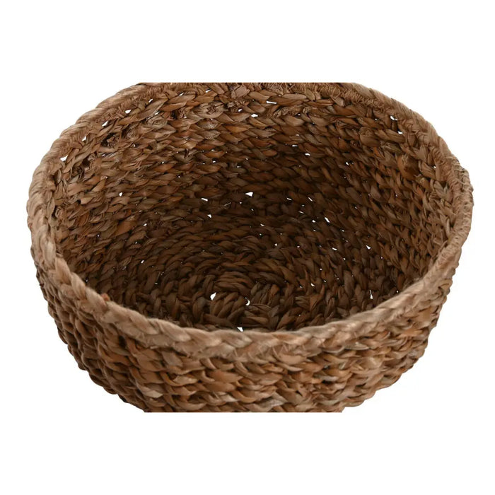 Basket set Home ESPRIT Natural Fibre Boho 30 x 30 x 13 cm - Аксесоари и кранчета<<<Баня<<<Дом Градина<<<BigBuy