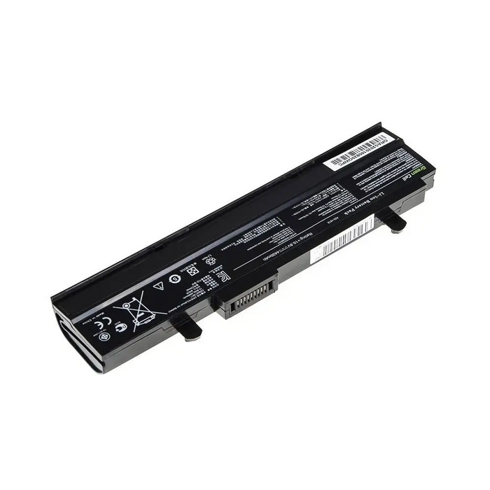 Батерия за лаптоп GREEN CELL Asus Eee-PC 1015 1215 1215N 1215B 11.1V 4400mAh Черен - Батерии за лаптопи<<<Батерии и