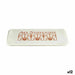 Bath rug Berilo Art Nouveau White Bronze PVC 40 x 1,5 x 60 cm (12 Units) - Баня<<<Дом Градина<<<BigBuy&&&Завеси и