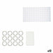 Bath Set Berilo White PVC Polyethylene EVA 28 x 42 x 6 cm (12 Units) - Баня<<<Дом Градина<<<BigBuy&&&Аксесоари и