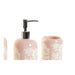 Bath Set DKD Home Decor 8 x 8 x 17,5 cm Ceramic Pink White - Баня<<<Дом Градина<<<BigBuy&&&Аксесоари и