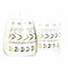 Bath Set DKD Home Decor Golden Crystal ABS Plastic Leaf of a plant 9 x 9 x 18 cm - Баня<<<Дом
