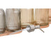 Bath Set Home ESPRIT Grey Orange Amber Bamboo Crystal 3 Pieces - Баня<<<Дом Градина<<<BigBuy&&&Аксесоари и
