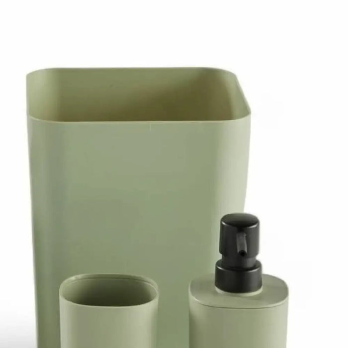 Bath Set TODAY HOY Green Plastic Modern (5 Units) - Баня<<<Дом Градина<<<BigBuy&&&Аксесоари и кранчета<<<Баня<<<Дом