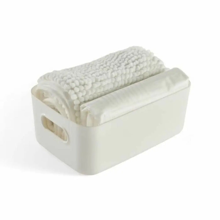 Bath Set TODAY HOY - UTILIDAD White Plastic 3 Pieces - Баня<<<Дом Градина<<<BigBuy&&&Аксесоари и кранчета<<<Баня<<<Дом