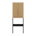 Bathroom cabinet POLA DD 64x30xH180 anthracite/artisan - Bathroom shelvesMLA-REG<<<Bathroom furnitureMLA<<<ActionPL