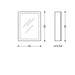 BATHROOM CABINET WITH IRA HEIGHT MIRROR - Мебели<<<Мебели и огледала за баня<<<Баня<<<Praktiker&&&Мебели за