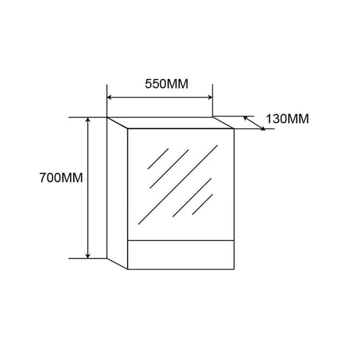 BATHROOM CABINET WITH MIRROR FORMA VITA 15-60/3 - Мебели<<<Мебели и огледала за баня<<<Баня<<<Praktiker
