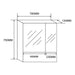 BATHROOM CABINET WITH MIRROR FORMA VITA 49-80/3 - Мебели<<<Мебели и огледала за баня<<<Баня<<<Praktiker