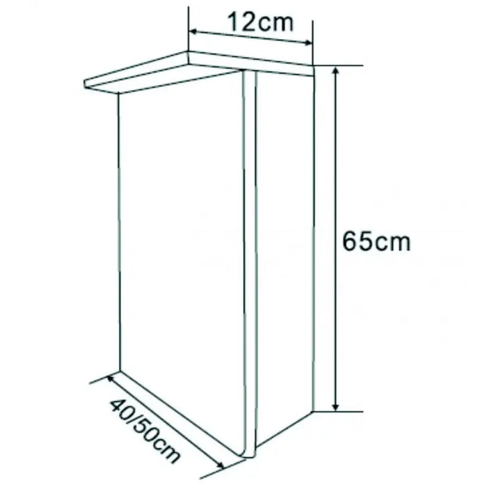 BATHROOM CABINET WITH MIRROR INTER CERAMIC - Мебели<<<Мебели и огледала за баня<<<Баня<<<Praktiker&&&Мебели за
