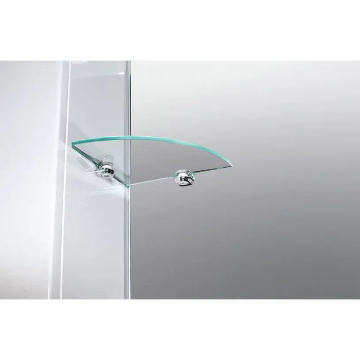 BATHROOM CABINET WITH MIRROR LEFT VICARD ELEKTRA - Мебели<<<Мебели и огледала за баня<<<Баня<<<Praktiker&&&Мебели за