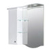 BATHROOM CABINET WITH MIRROR LEFT VICARD ELEKTRA - Мебели<<<Мебели и огледала за баня<<<Баня<<<Praktiker&&&Мебели за