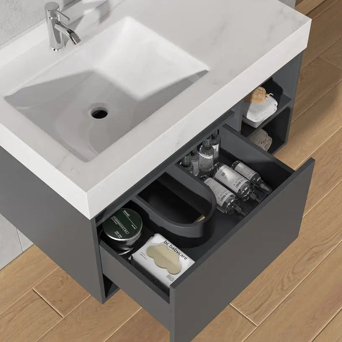 BATHROOM CABINET WITH SYNCHRO WASHBASIN - Мебели<<<Мебели и огледала за баня<<<Баня<<<Praktiker