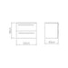 BATHROOM CABINET WITH VICARD SARA WASHBASIN - Мебели<<<Мебели и огледала за баня<<<Баня<<<Praktiker&&&Мебели за