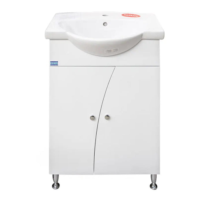 BATHROOM CABINET WITH WASHBASIN GERA FLORENCE 60 - Мебели<<<Мебели и огледала за баня<<<Баня<<<Praktiker