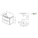 BATHROOM CABINET WITH WASHBASIN IDEALSTANDARD EUROVIT - Мебели<<<Мебели и огледала за баня<<<Баня<<<Praktiker