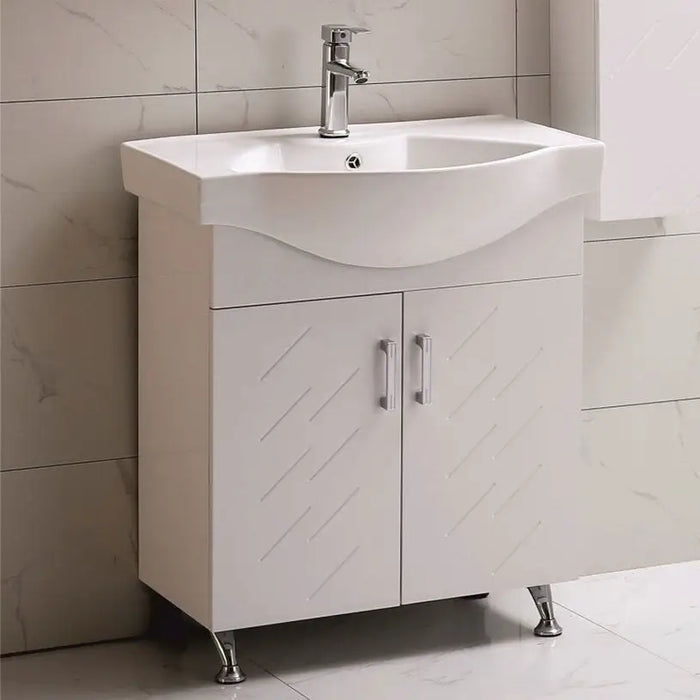BATHROOM CABINET WITH WASHBASIN INTER CERAMIC ELMIRA - Мебели<<<Мебели и огледала за баня<<<Баня<<<Praktiker&&&Мебели