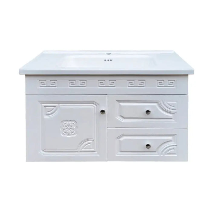 BATHROOM CABINET WITH WASHBASIN SYNCHRO 8912-90 - Мебели<<<Мебели и огледала за баня<<<Баня<<<Praktiker