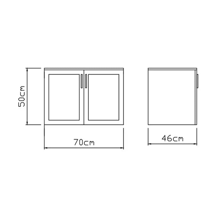 BATHROOM CABINET WITH WASHBASIN VICARD GRACE - Мебели<<<Мебели и огледала за баня<<<Баня<<<Praktiker