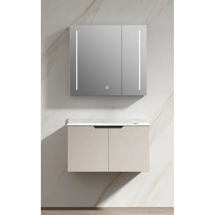 BATHROOM FURNITURE SET SANOTECHNIK AF080 - Мебели<<<Мебели и огледала за баня<<<Баня<<<Praktiker